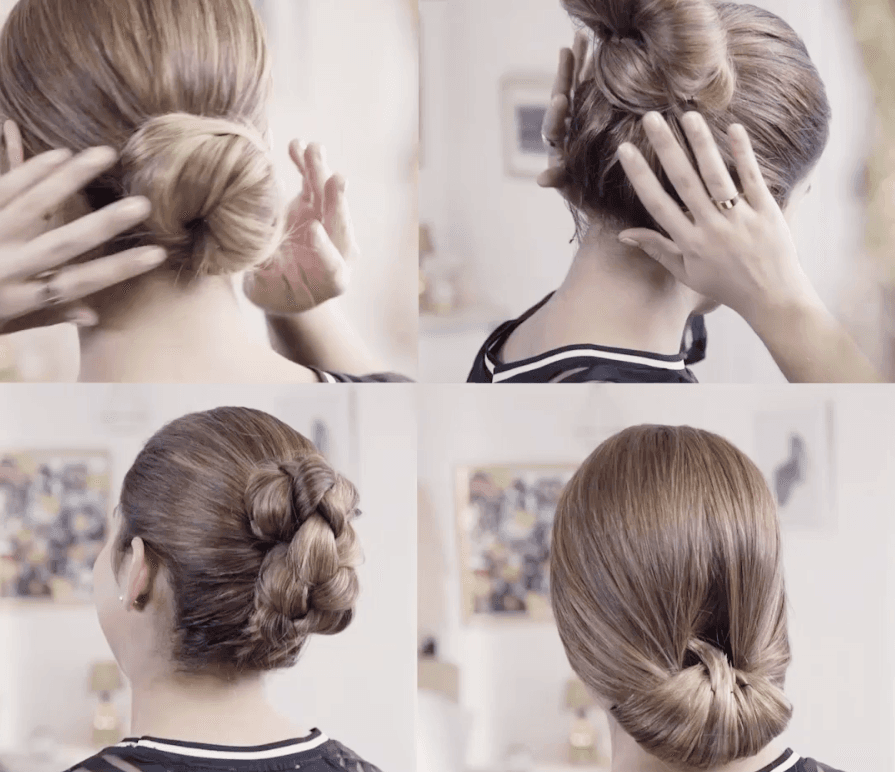 Sigue el paso a paso para armar chongos de 4 maneras