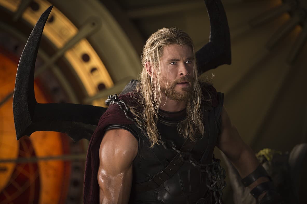 Chris Hemsworth luce su cuerpo más musculoso: sus bíceps impresionaron a Twitter
