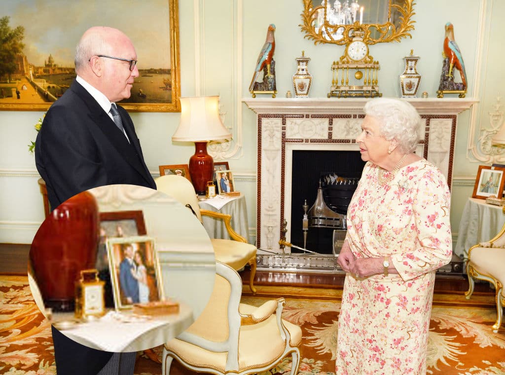 ¡Una abuela orgullosa! La foto de Harry y Meghan que nadie vio en la foto de la reina Isabel