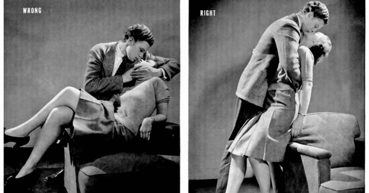 Esta guía de cómo besar en los 40 te dará mucha gracia: Tips para besos de ficción (y para la vida real)