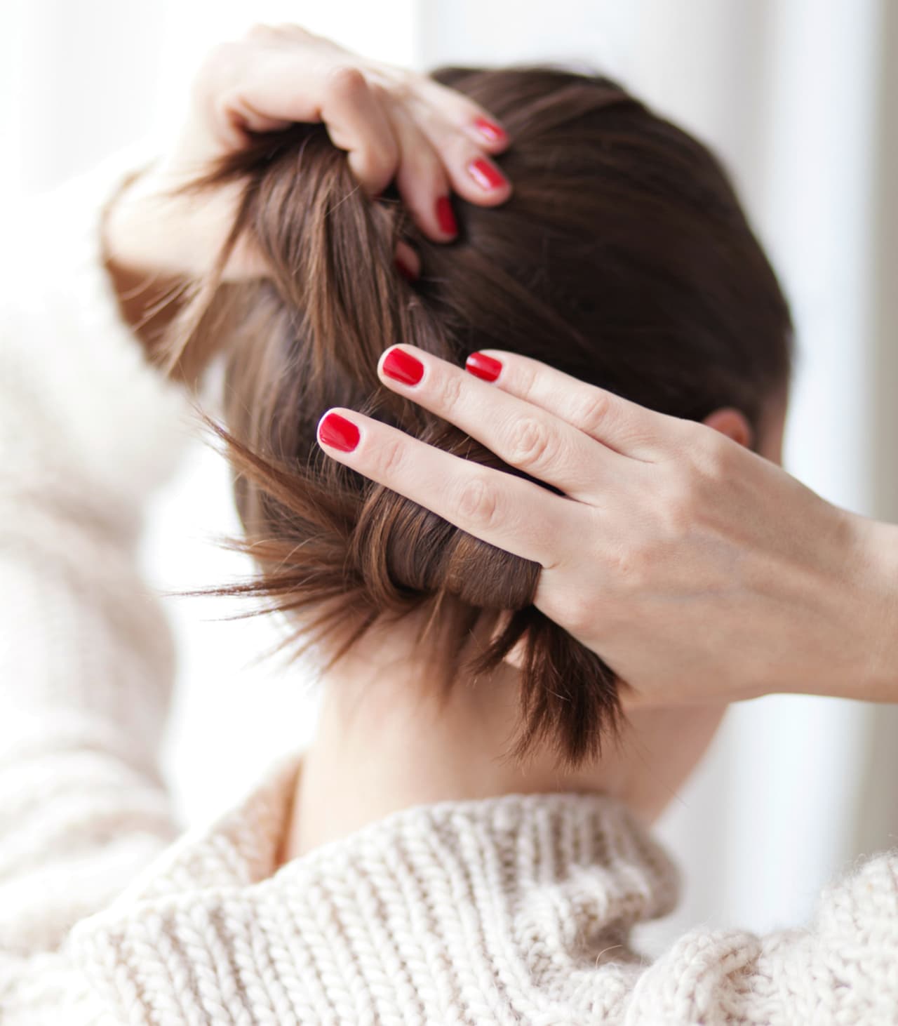 Conoce el peinado para dormir que impide que el pelo con plancha se quiebre