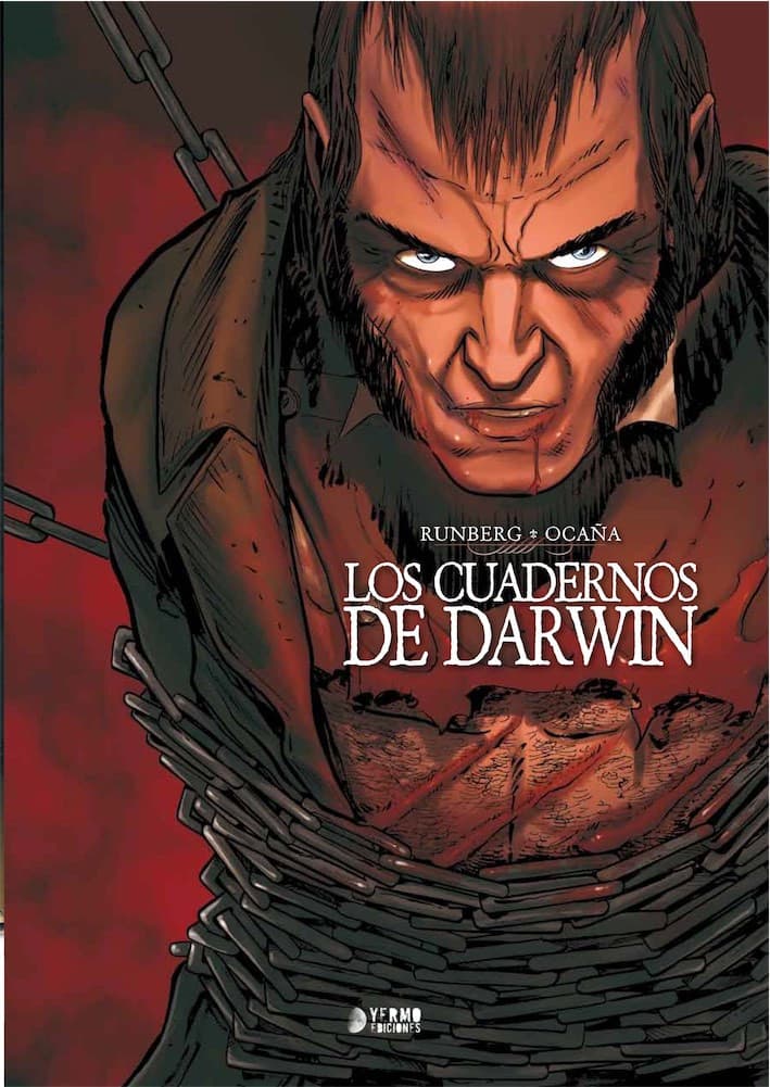 El asombroso cómic en donde Darwin persigue un monstruo mitológico