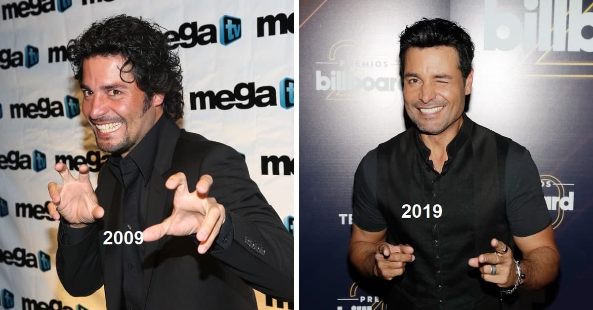 Chayanne tiene el mejor #10yearschallenge y ni tus tías se acordaban de estas fotos