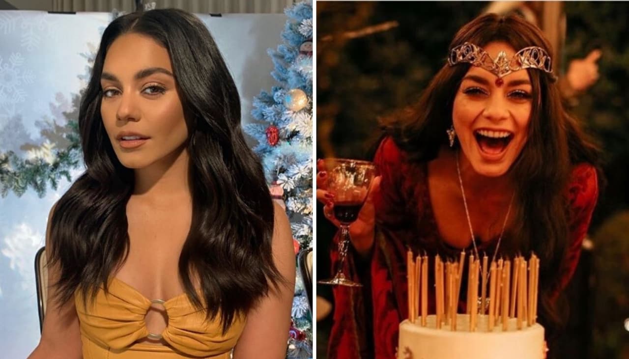 Vanessa Hudgens cumplió 31 años vestida como una auténtica princesa y las fotos son divinas