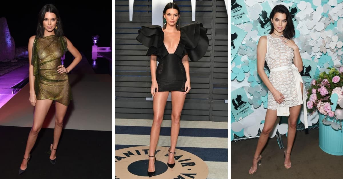 Los vestidos más atrevidos de Kendall Jenner (nos dejaron con la boca abierta)