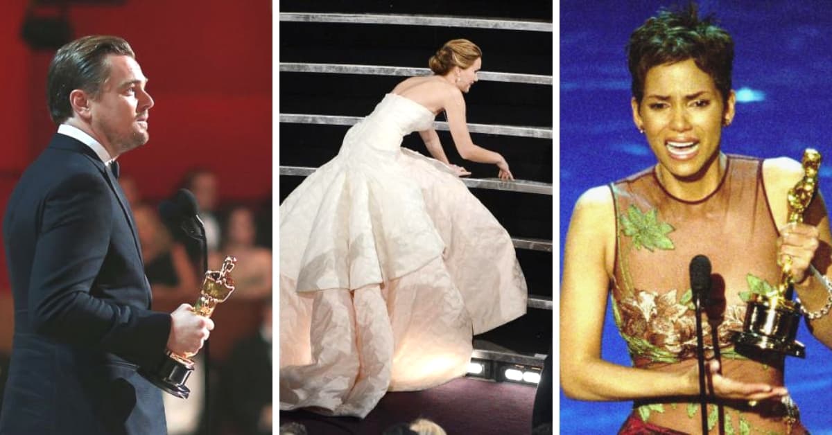 Los momentos más memorables en la historia de los Premios Oscar: caídas, desnudos, errores y más