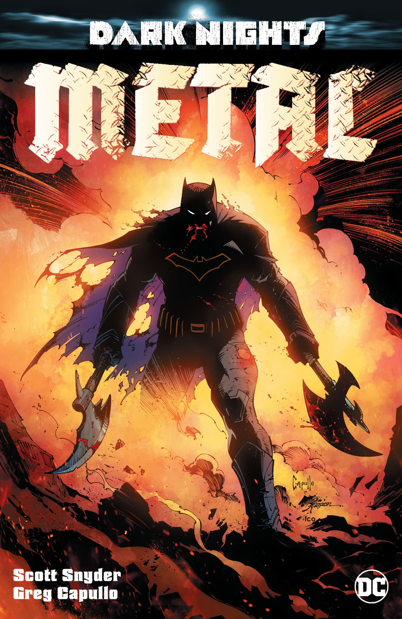 Dark Nights: Metal! Batman se convierte en el verdadero príncipe de las tinieblas en lo nuevo de Snyder y Capullo