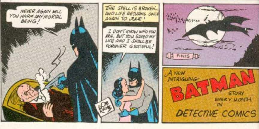 Detective Comics 32, Batman
