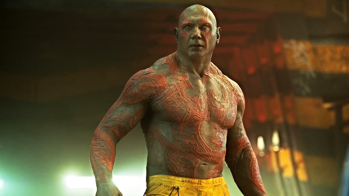 La frase más divertida de Drax en ‘Infinity War’ fue improvisada y no podemos creerlo