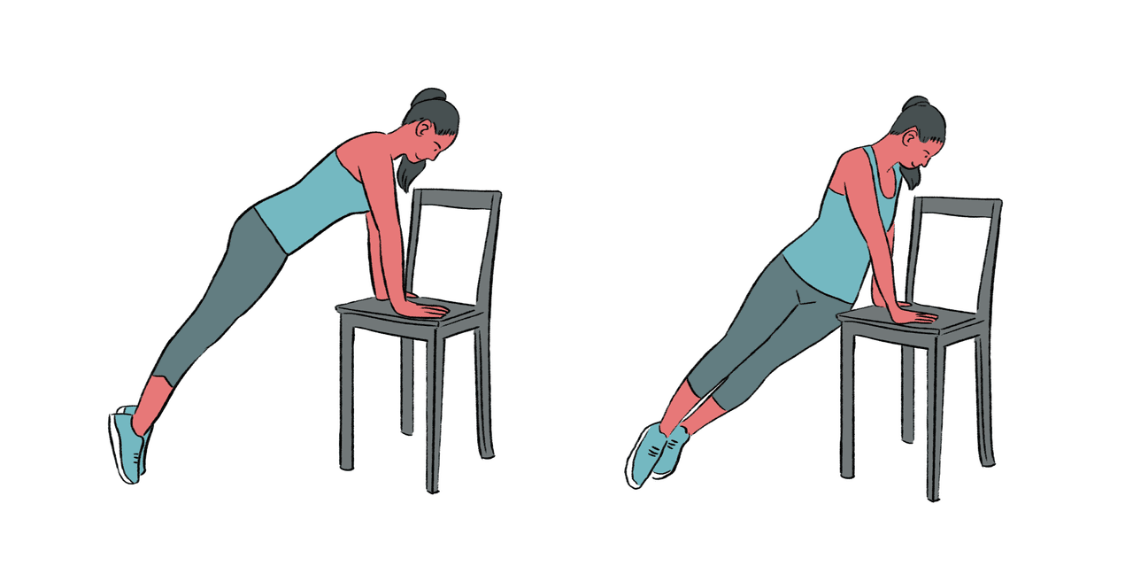 Consigue un abdomen plano con 5 sencillos ejercicios, ¡solo necesitas una silla!