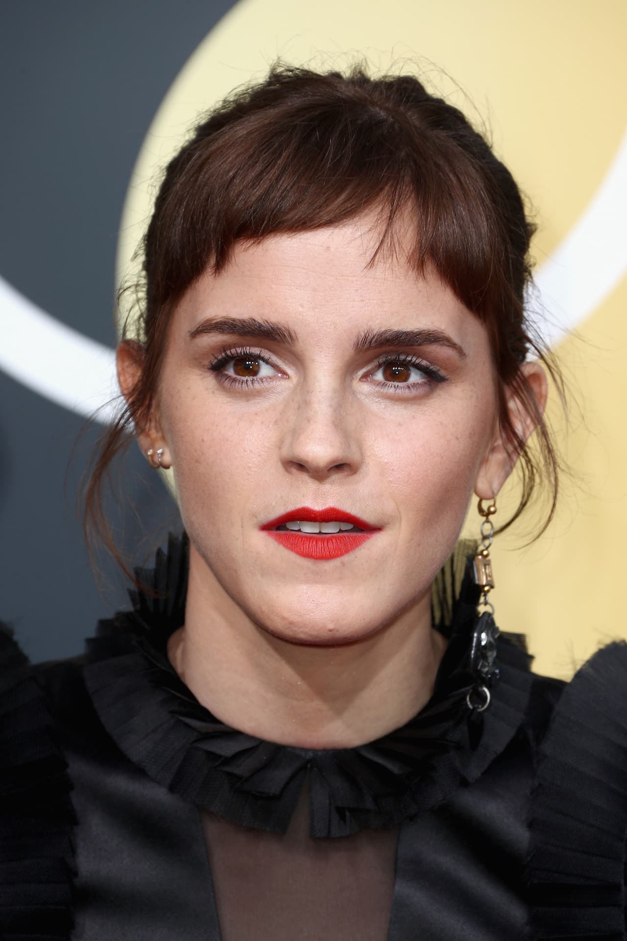 Emma Watson cambió de look y deslumbró en los Golden Globes ¿Qué te parece?