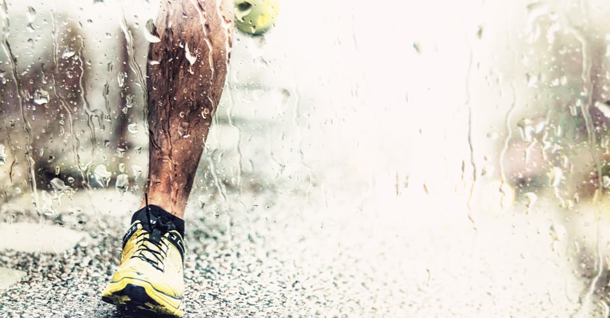 13 cosas que debes tener en cuenta para entrenar bajo la lluvia