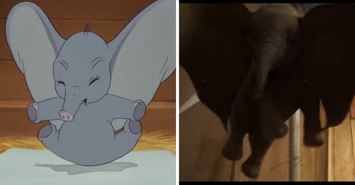 Comparamos el viejo Dumbo con la nueva película de Disney y este fue el resultado
