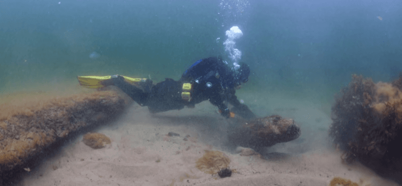 Arqueólogos encontraron la estructura costera de piedra más antigua del norte de Europa