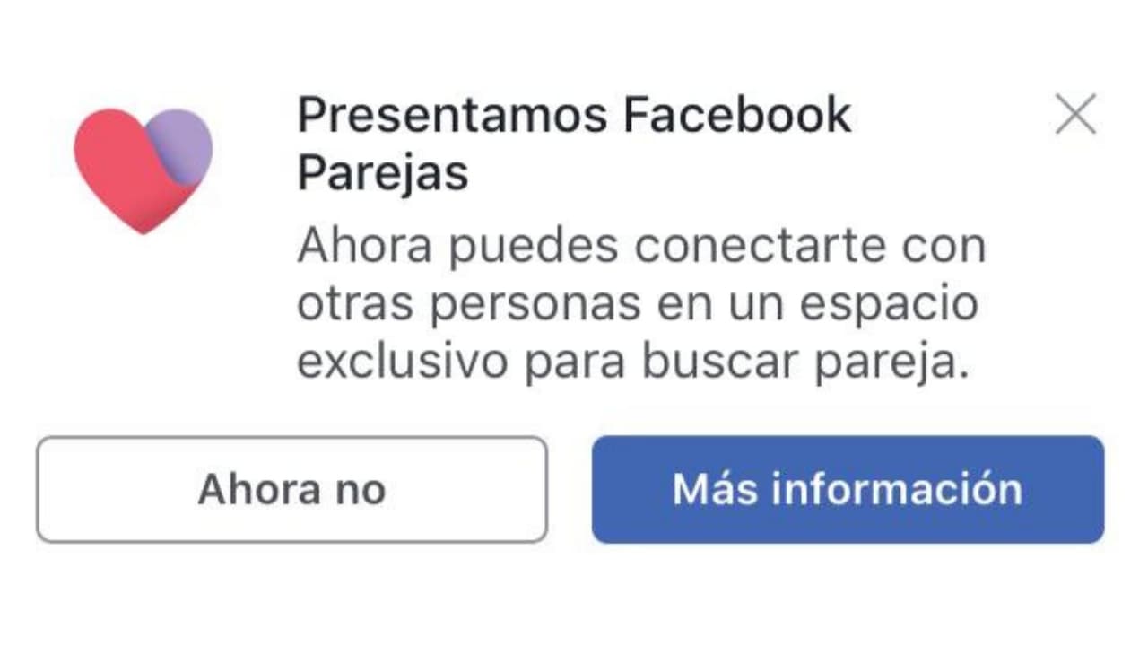 Facebook lanzó su propio TINDER y te contamos cómo funciona (sí, como leíste)
