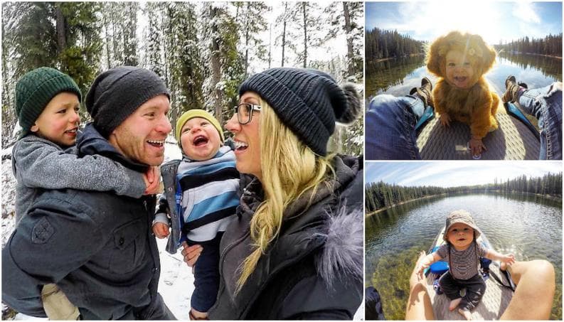 Los niños no son un obstáculo para viajar: una familia lo prueba con hermosas fotografías