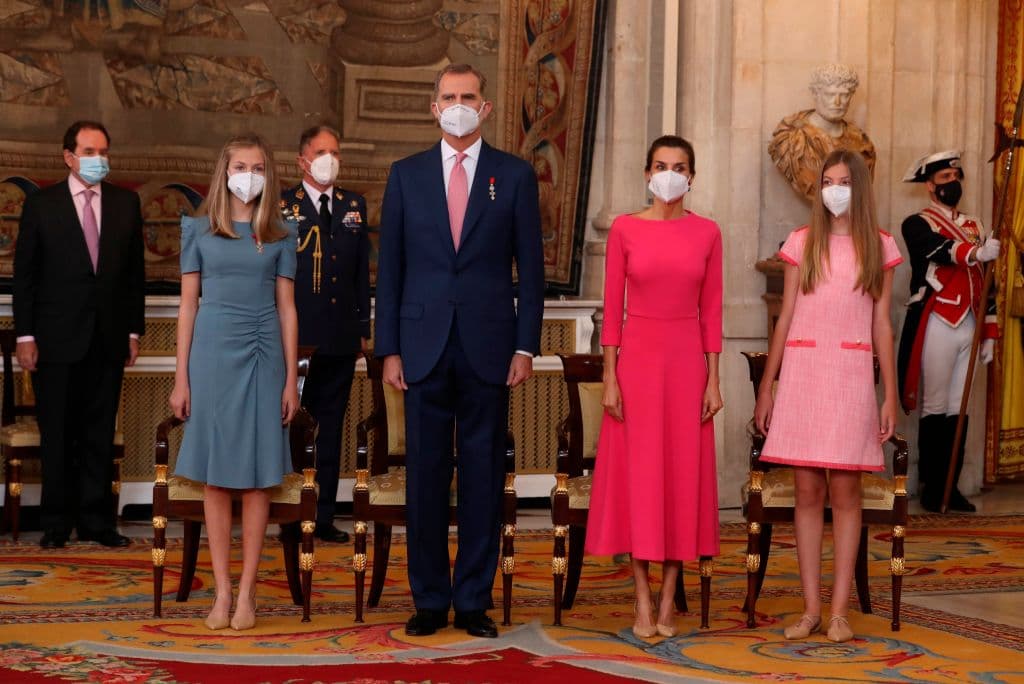 La princesa Leonor lució un nuevo vestido y demostró que ya es toda una señorita