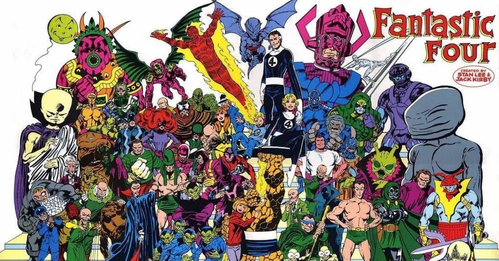 Amigos y enemigos de Fantastic Four