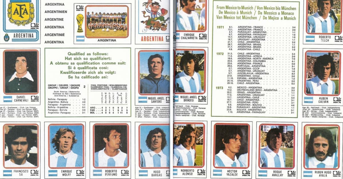 Si sos argentino seguro coleccionaste algunos de estos 11 álbumes de figuritas del mundial