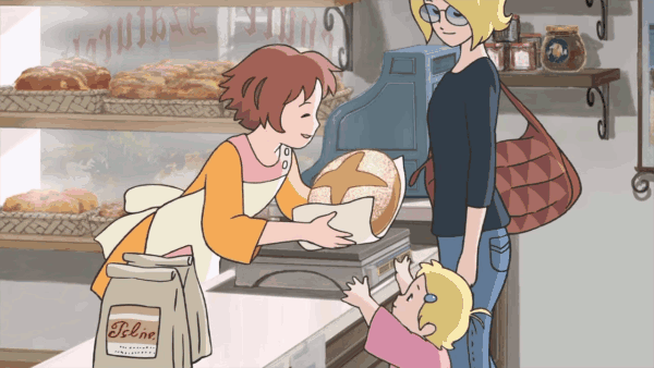 De Studio Ghibli a la panadería: este anime publicitario es tan genial como delicioso