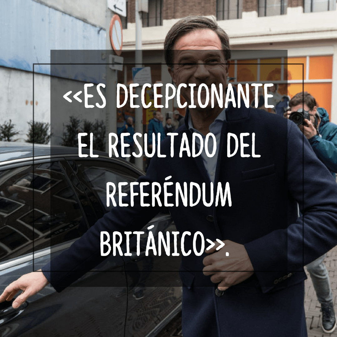Frases de Mark Rutte que explican por qué ganó las elecciones en Holanda