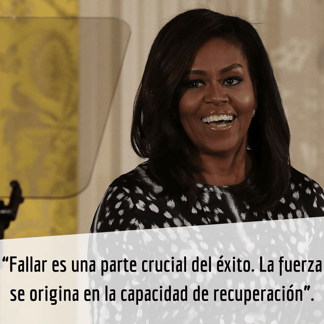 10 frases de Michelle Obama que deberíamos tener siempre presentes