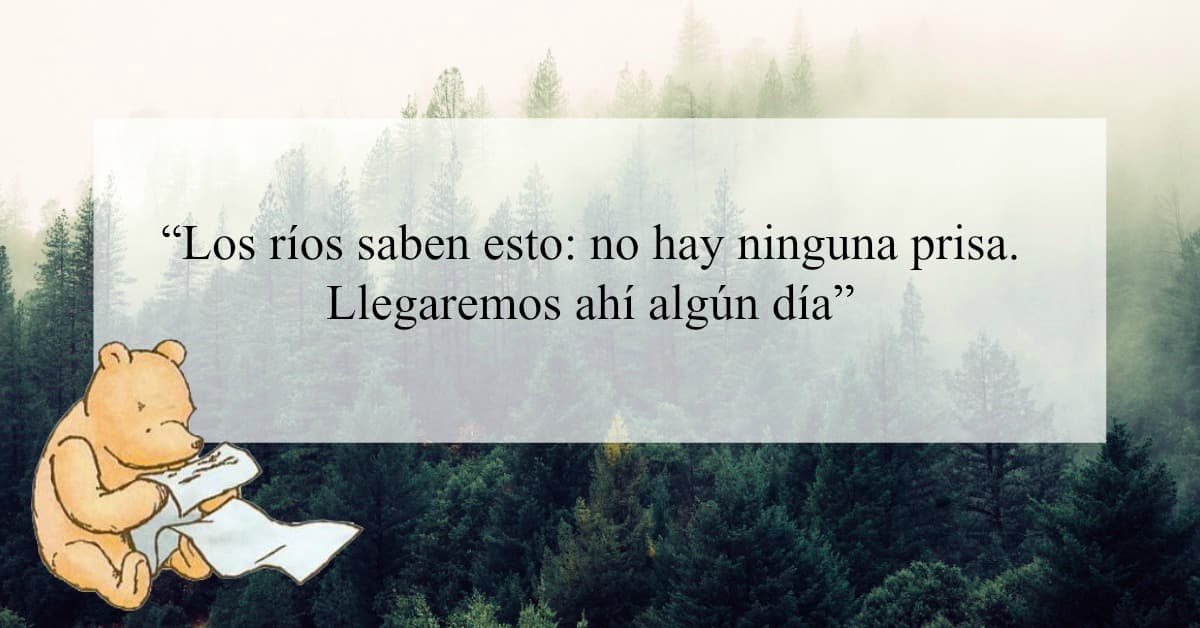 Frases de Winnie Pooh que te inspirarán más que cualquiera de Coelho