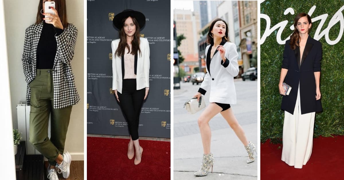 Con un solo blazer puedes armar 50 looks diferentes, para toda ocasión