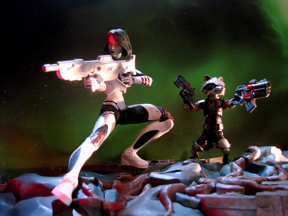Gamora, Rocket Raccoon