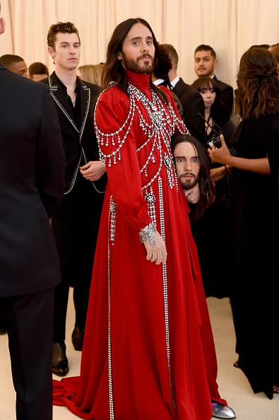 Jared Leto se convirtió en el “Jinete sin cabeza” de los MET Gala