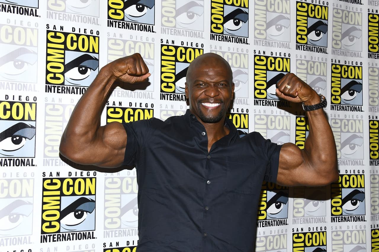 Terry Crews quiere ser He-Man para darnos una lección y su foto no se ve nada mal