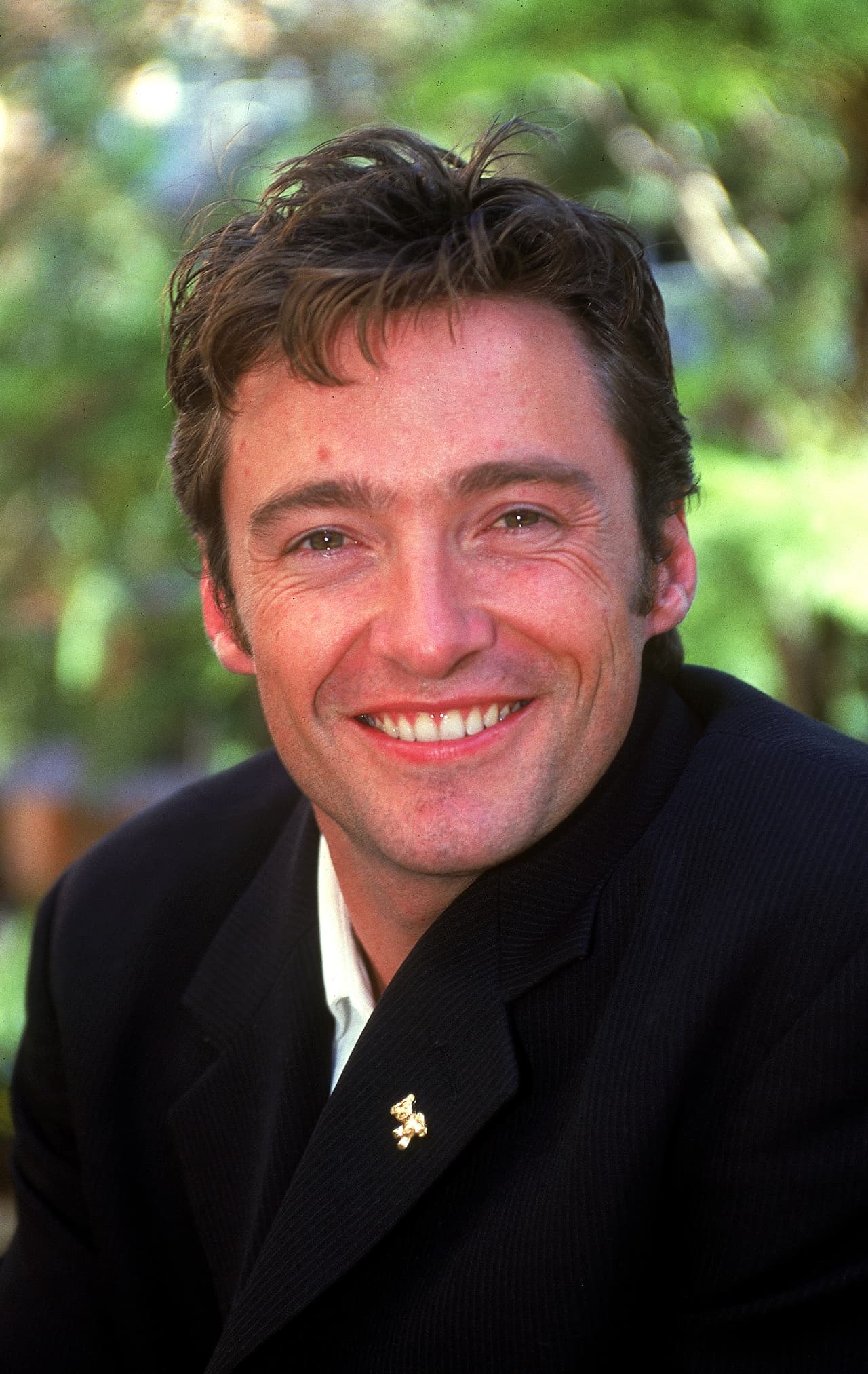 Así era la preciosa carita de Hugh Jackman antes de convertirse en el sensual Wolverine