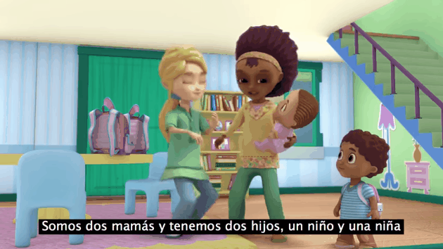 Disney introdujo una pareja de madres lesbianas en una de sus caricaturas