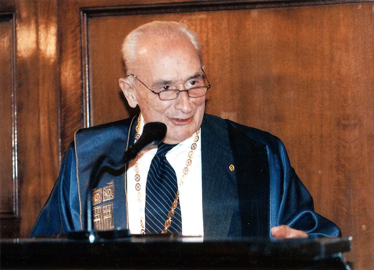 Murió el politólogo italiano Giovanni Sartori, teórico de la democracia