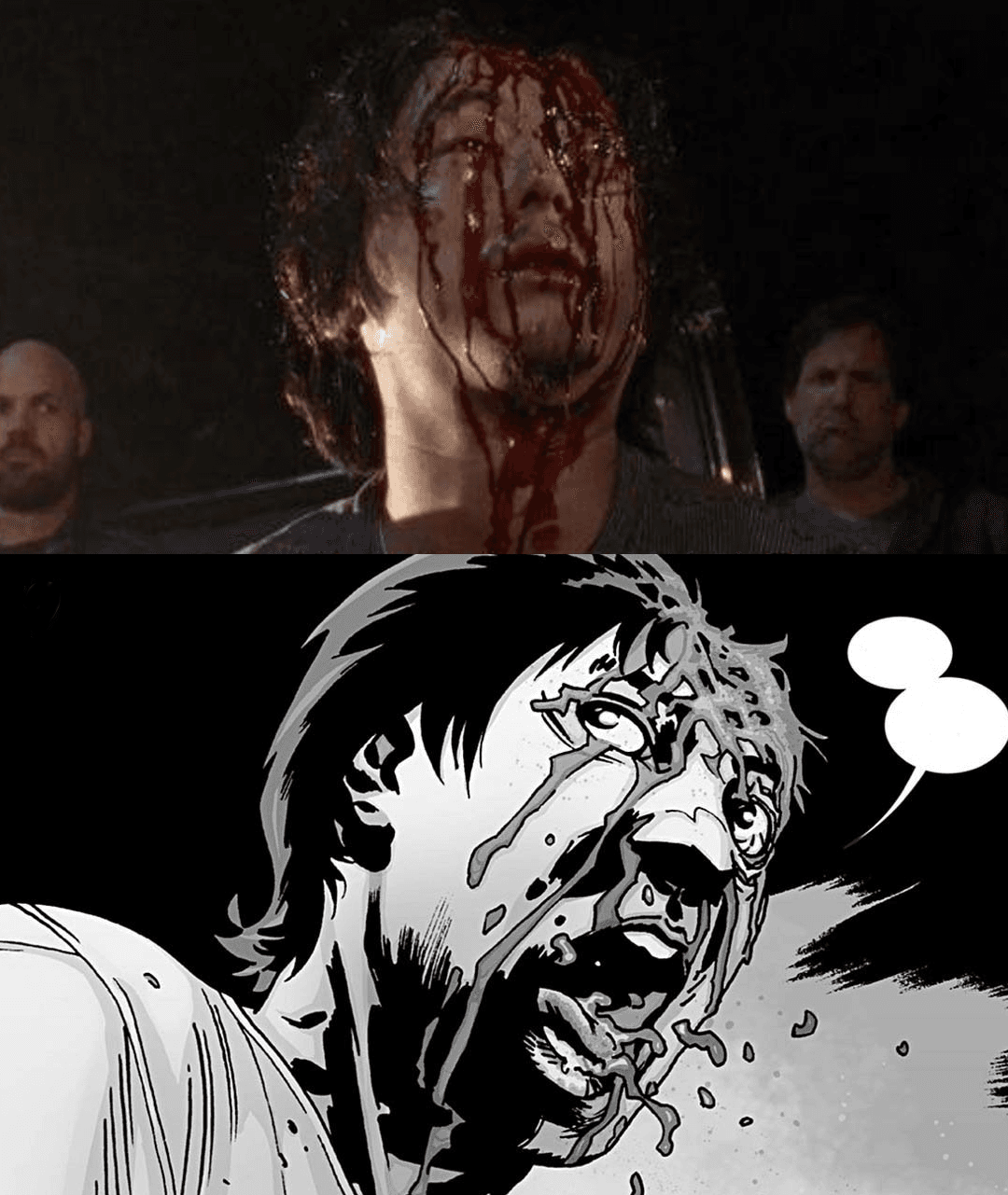 The Walking Dead: el batazo de Negan fue el más hermoso (y brutal) homenaje a los cómics en lo que va de la serie