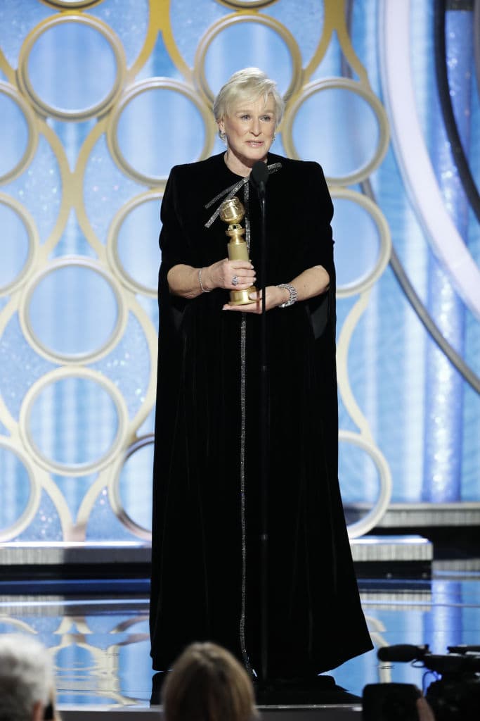 Glenn Close desató lágrimas en los Golden Globes: su discurso es una bomba de motivación