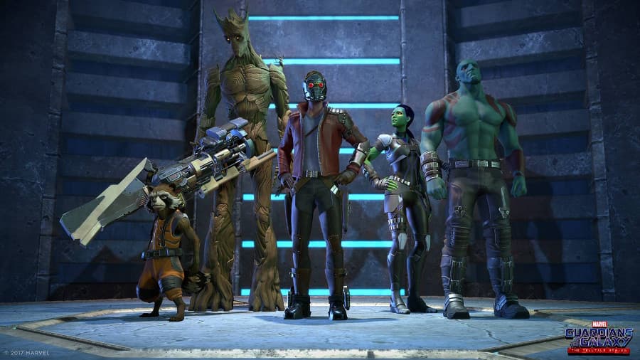 Telltale muestra las primeras imágenes del juego de Guardians of the Galaxy