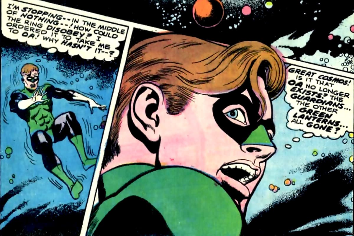 La insólita historia que cuenta cuando Green Lantern creó la Luna