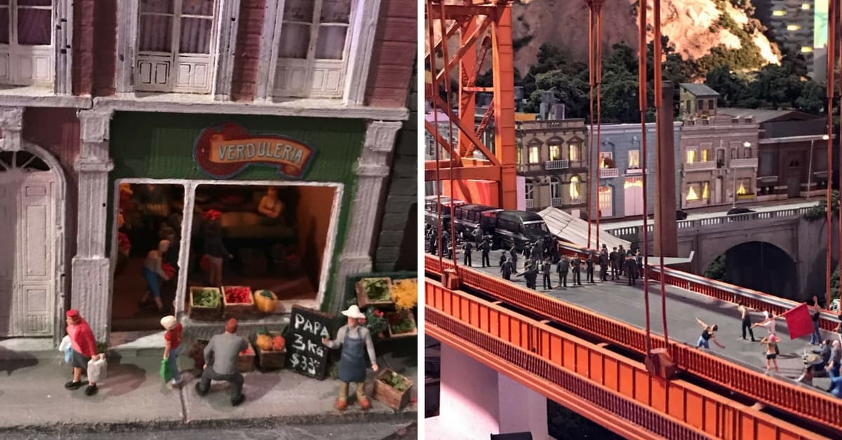 Así se ve la Argentina en miniatura según Guilliver's Gate de NY (y es increíble) 