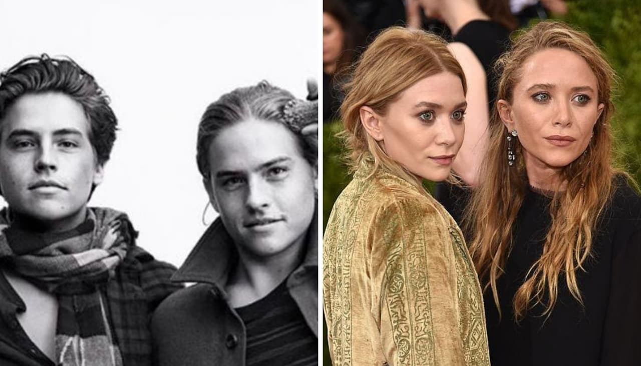 Famosos que tienen un hermano gemelo y seguramente no lo sabías