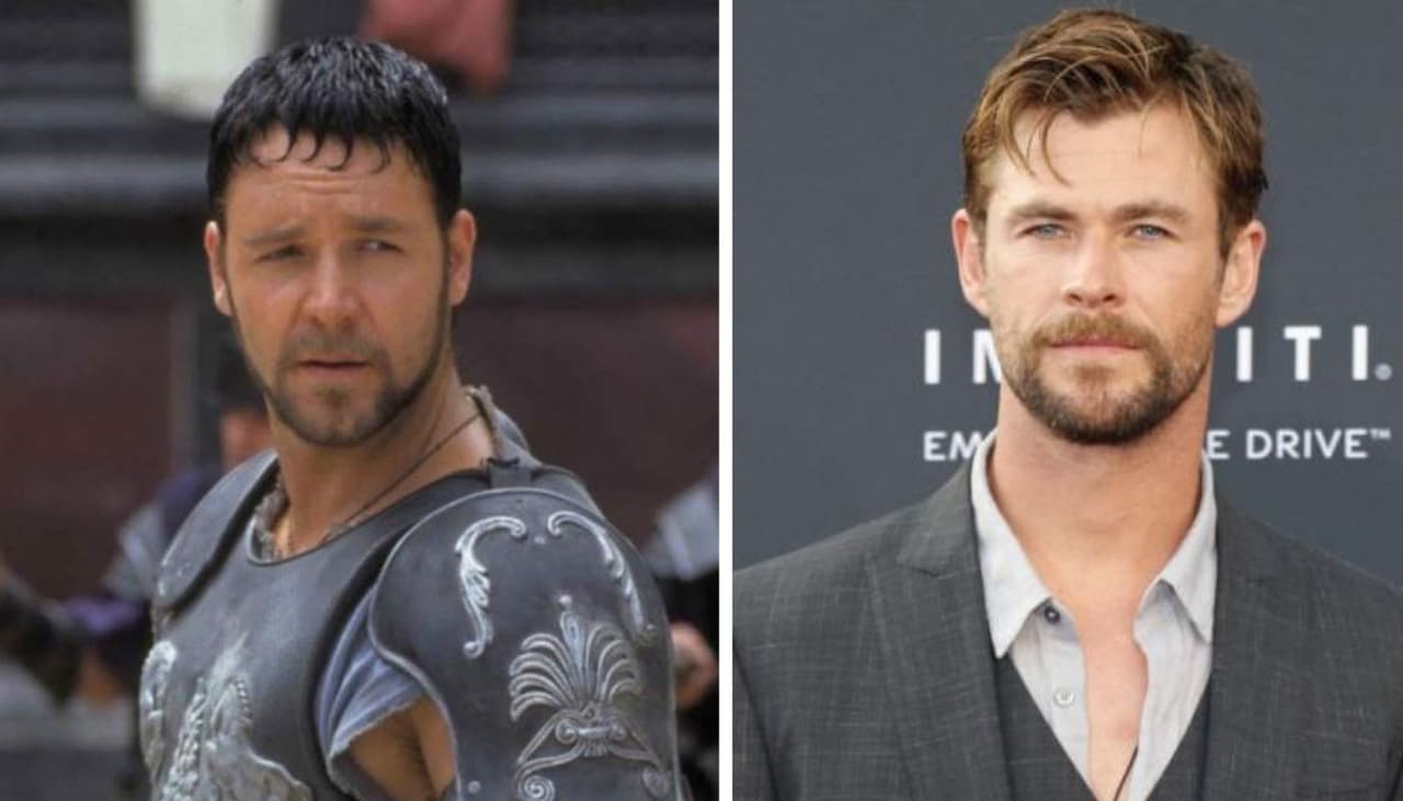Chris Hemsworth será el siguiente 'Gladiador': Russell Crowe quiere que sea su hijo en la secuela