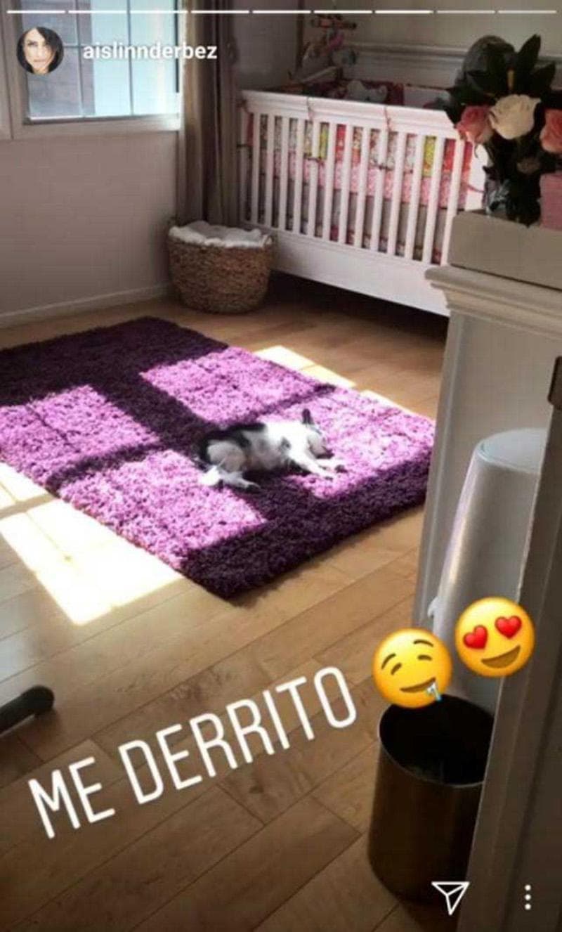 Aislinn Derbez nos dio vistazo al cuarto de su bebé y ya no podemos de la emoción