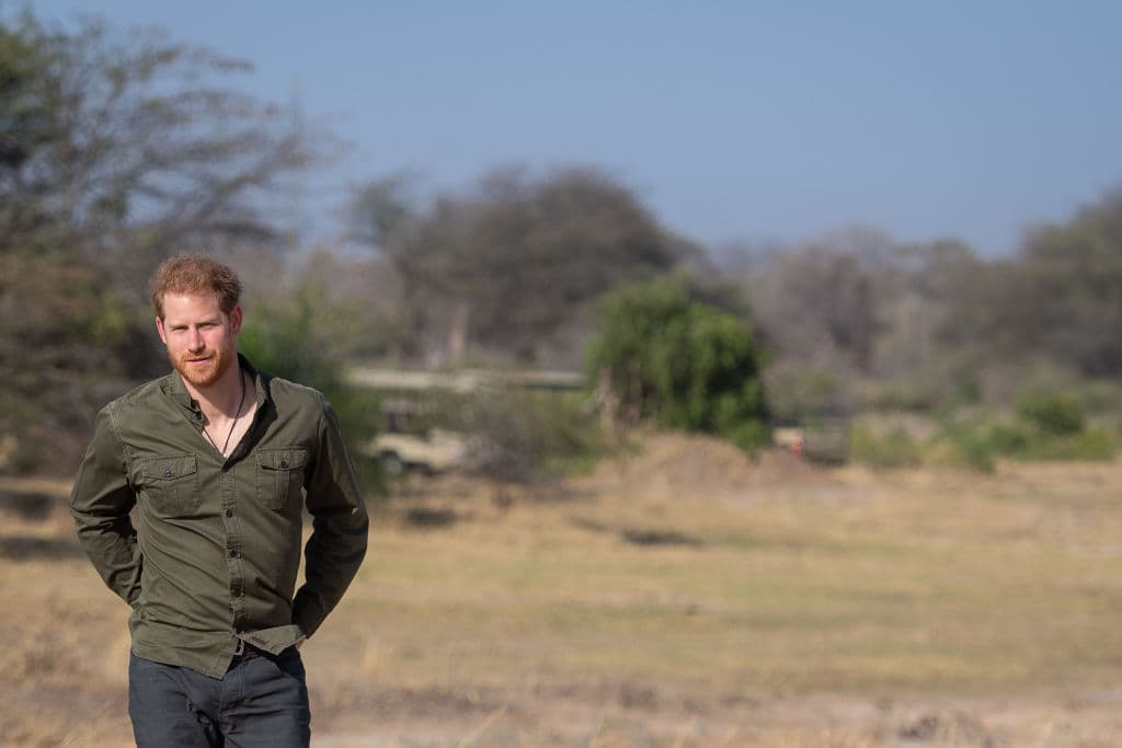 El príncipe Harry recreó una fotografía de Lady Di en África y demostró que sigue sus pasos