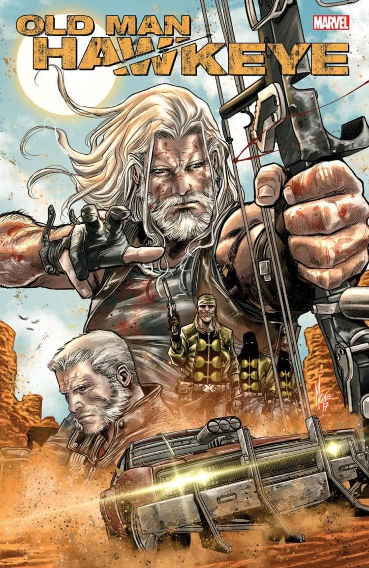 ¿Old Man Hawkeye? Un Clint Burton (casi ciego) protagonizará la precuela de Old Man Logan