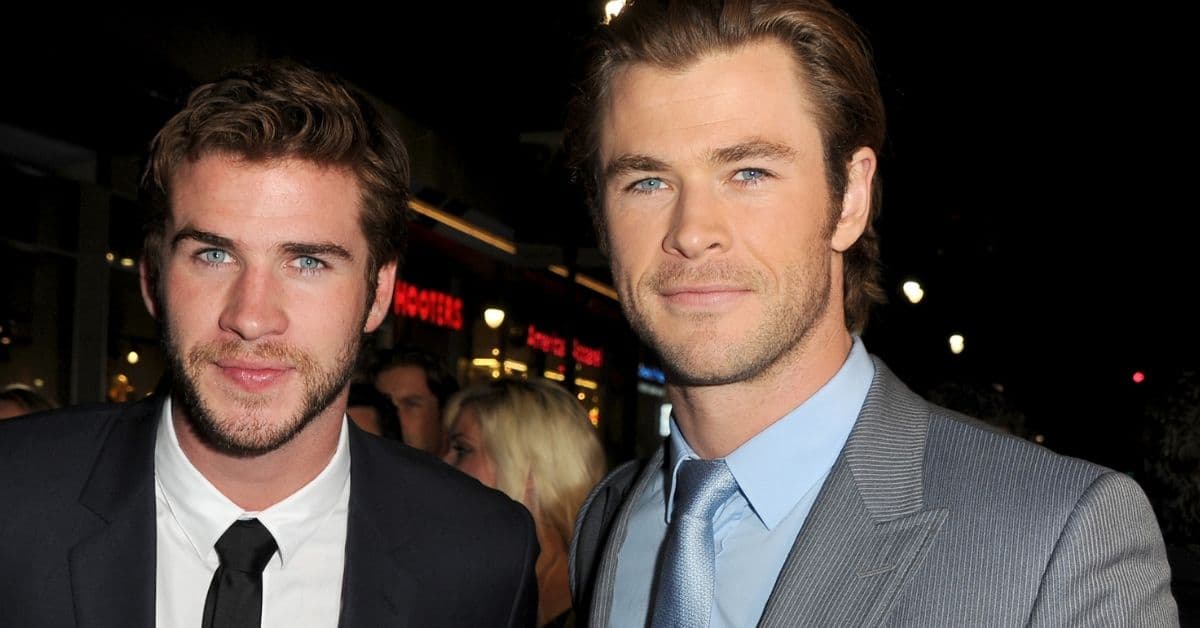 Los hermanos Hemsworth presumieron su fuerza y sus abs de acero
