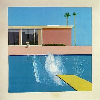 A bigger splash, David Hockney