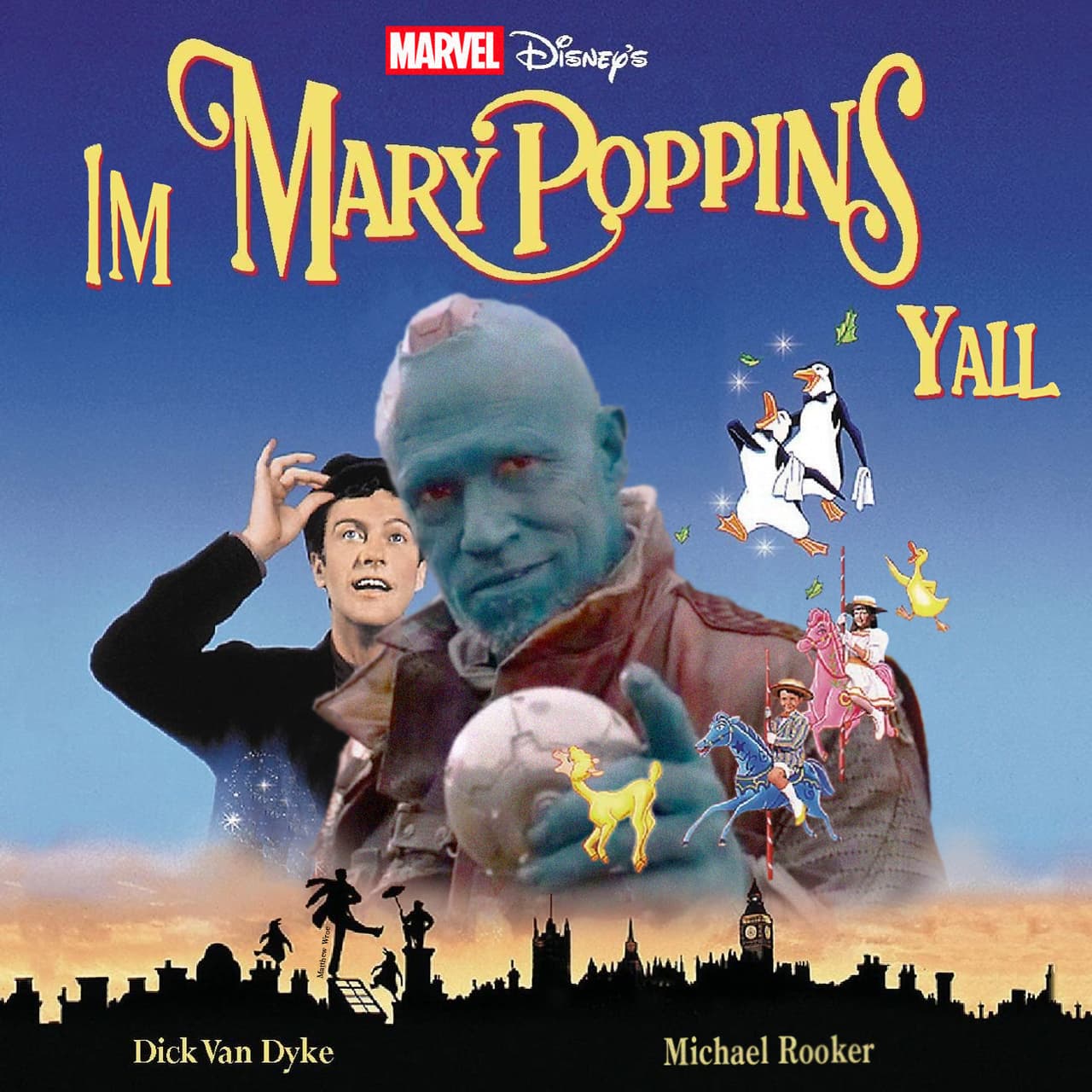 Yondu conoce a Mary Poppins e internet enloquece, ¡incluso crean un Funko Pop!