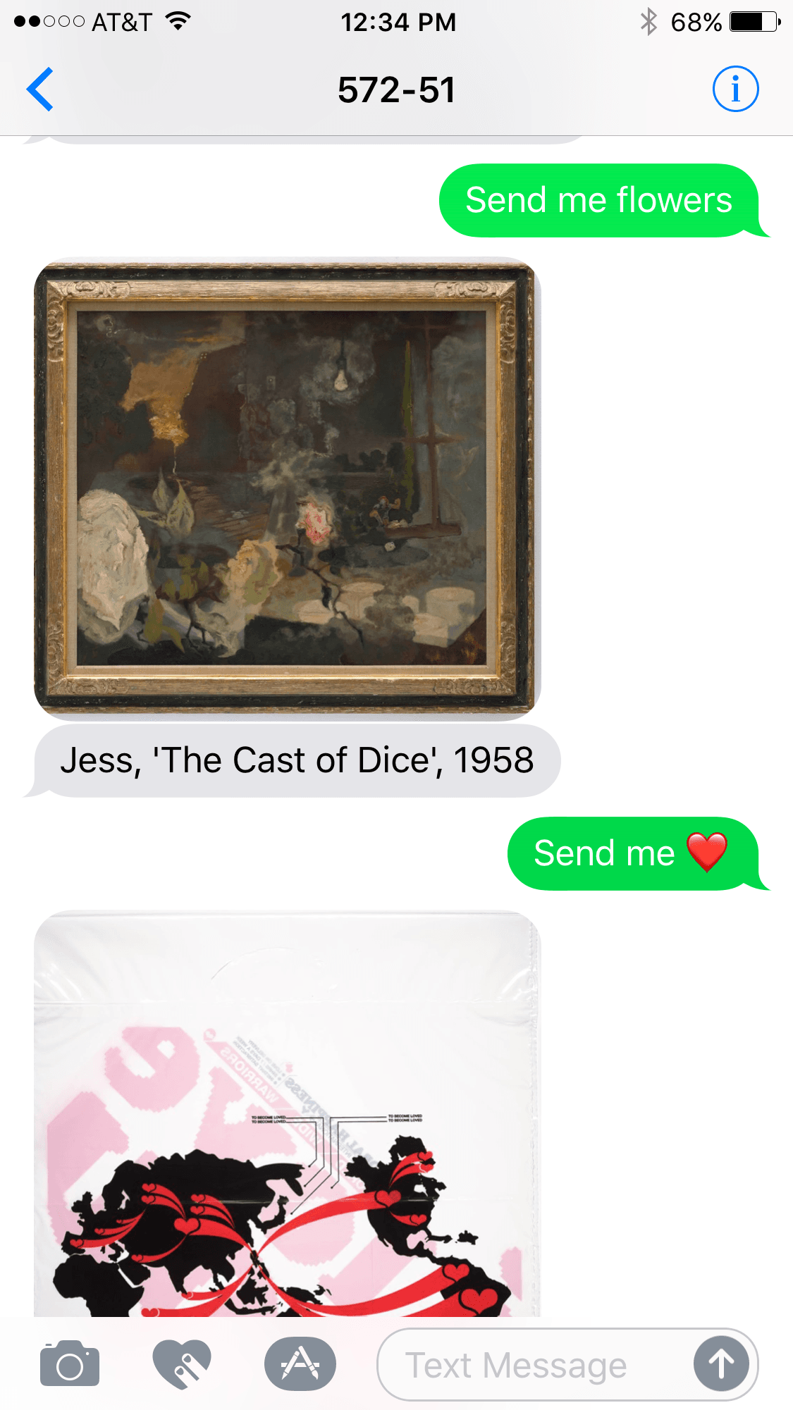 ¡Yay! Este museo está contestando mensajes de texto con obras de arte 