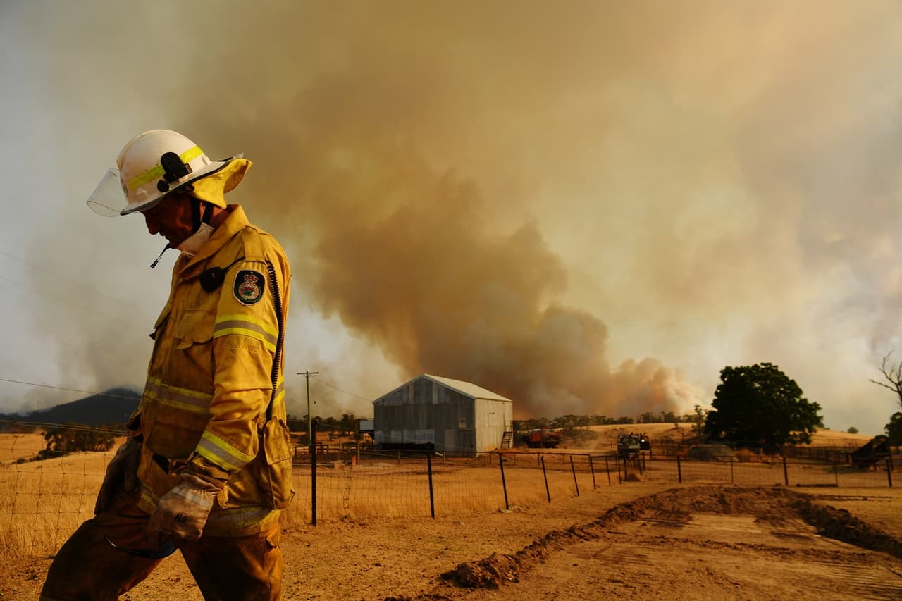 Una astronauta mostró cómo lucen los incendios de Australia desde el espacio