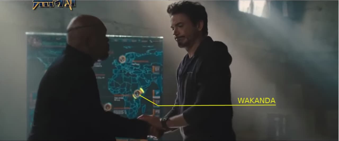 Black Panther estuvo en Iron Man 2 y no nos habíamos dado cuenta